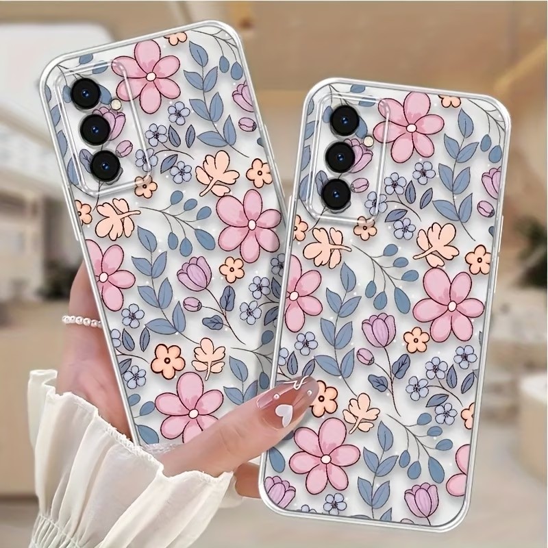 Phone Case Clear - Antypoślizgowe przezroczyste etui na telefon Samsung