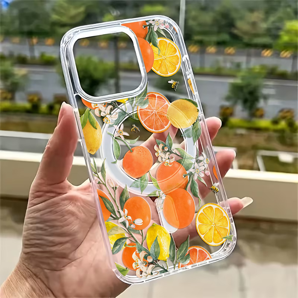 Phone Accessories Magnetic - Letnie etui na telefon z motywem