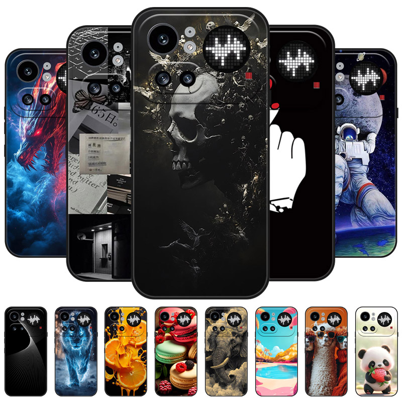 Phone Accessories Nothing - Etui Silikonowe z Ochronnym Bumperem na