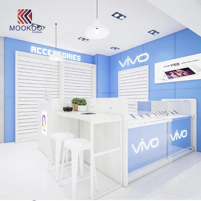 Projekt kiosku telefonicznego  – Phone Accessories Design Shop recenzja i cena