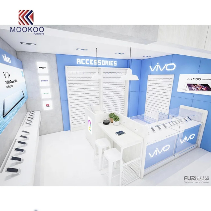 Projekt kiosku telefonicznego  – Phone Accessories Design Shop recenzja i cena