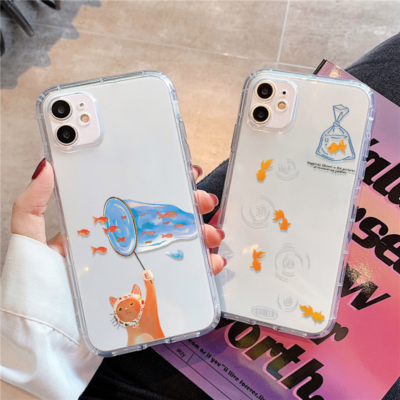 Etui na telefon Lovely Fishes  – Phone Case Clear recenzja i cena