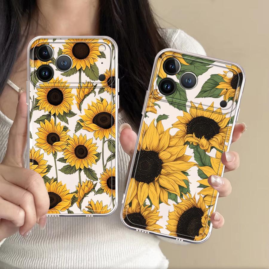 Etui z uroczym wzorem słoneczn – Phone Case Clear recenzja i cena