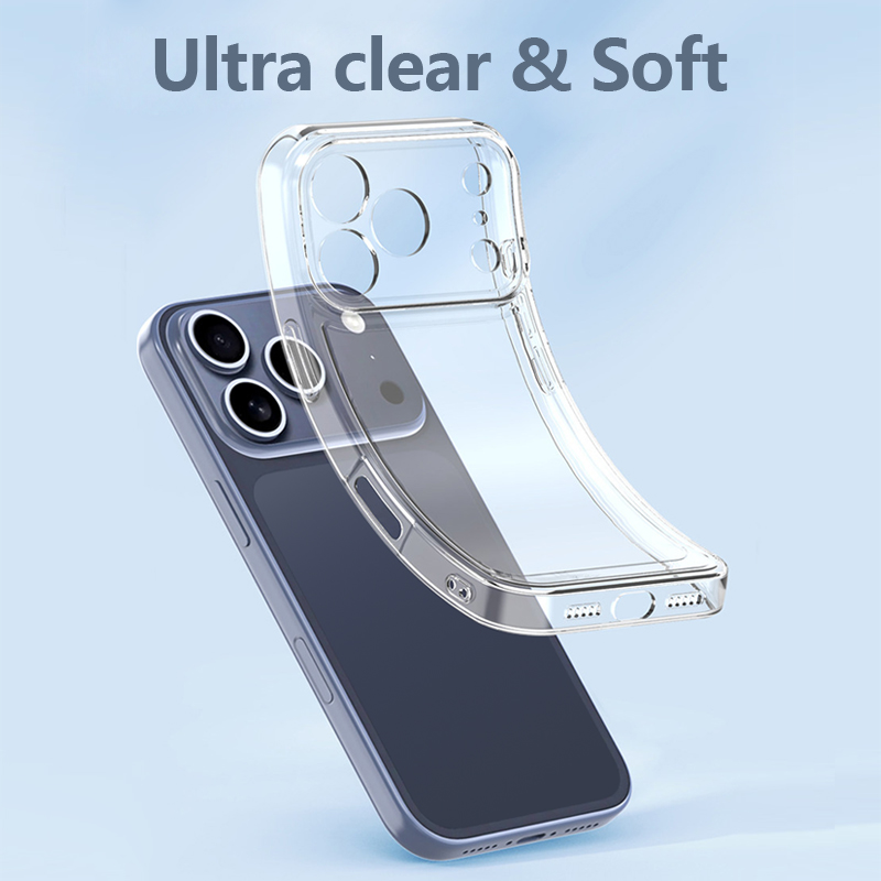 Miękkie silikonowe przezroczys – Phone Case Clear recenzja i cena