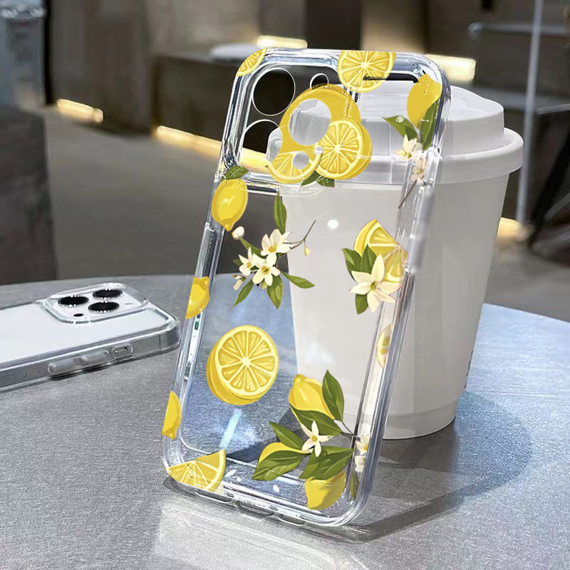 Letnie owoce Cytryna Kwiat Prz – Phone Case Clear recenzja i cena