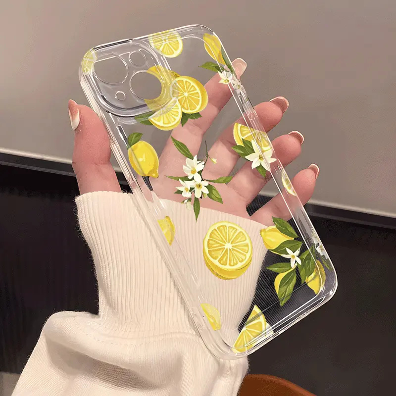 Letnie owoce Cytryna Kwiat Prz – Phone Case Clear recenzja i cena