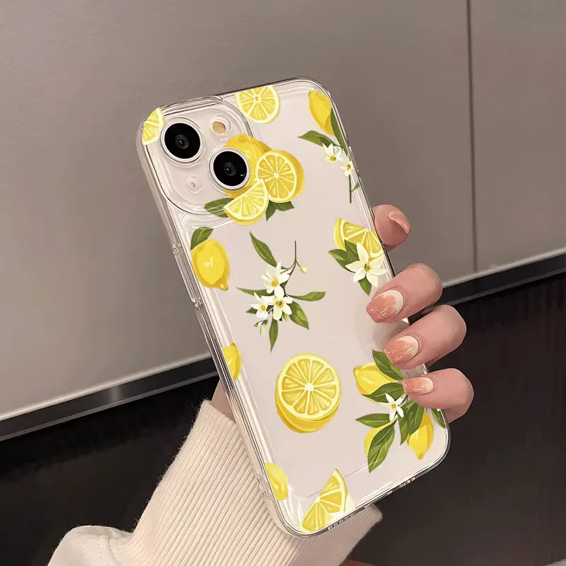 Letnie owoce Cytryna Kwiat Prz – Phone Case Clear recenzja i cena