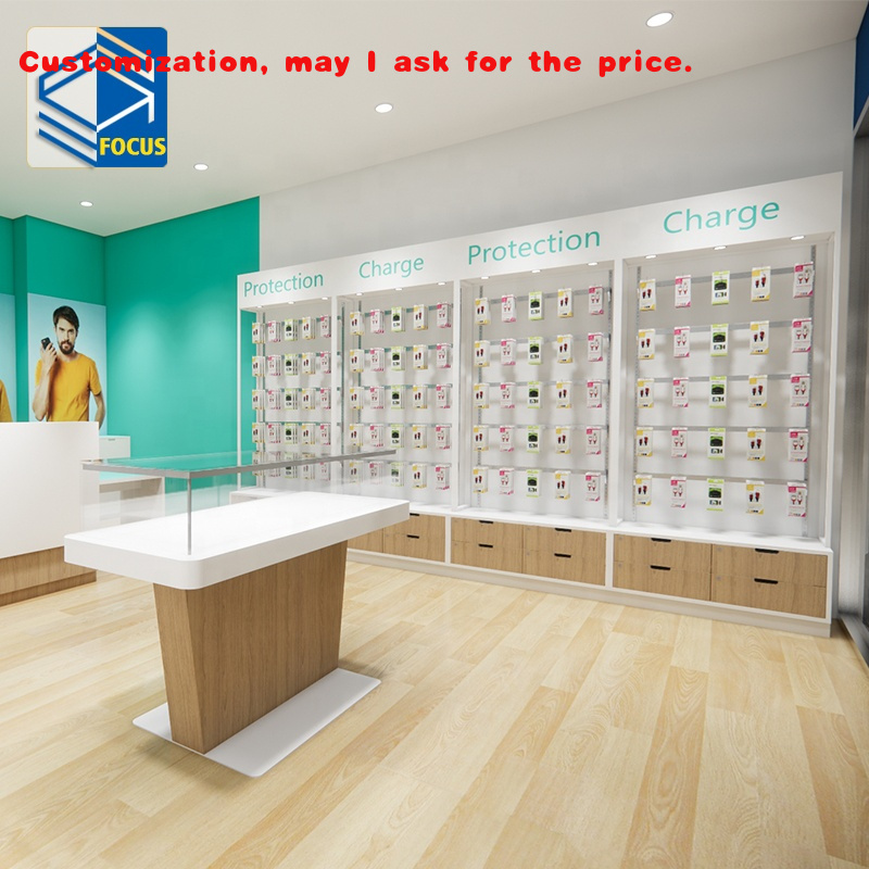 Projekt wnętrz sklepu z akceso – Phone Accessories Design Shop recenzja i cena